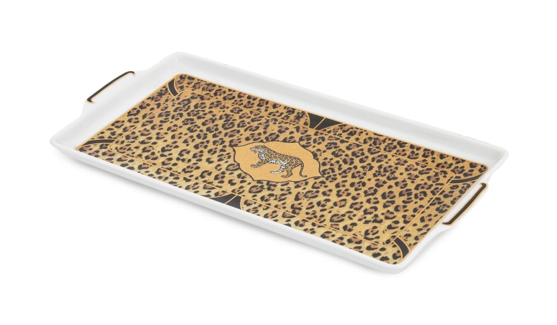 Lynn Chase "Amazonian Jaguar" Porcelain Tray (1 of 7)
