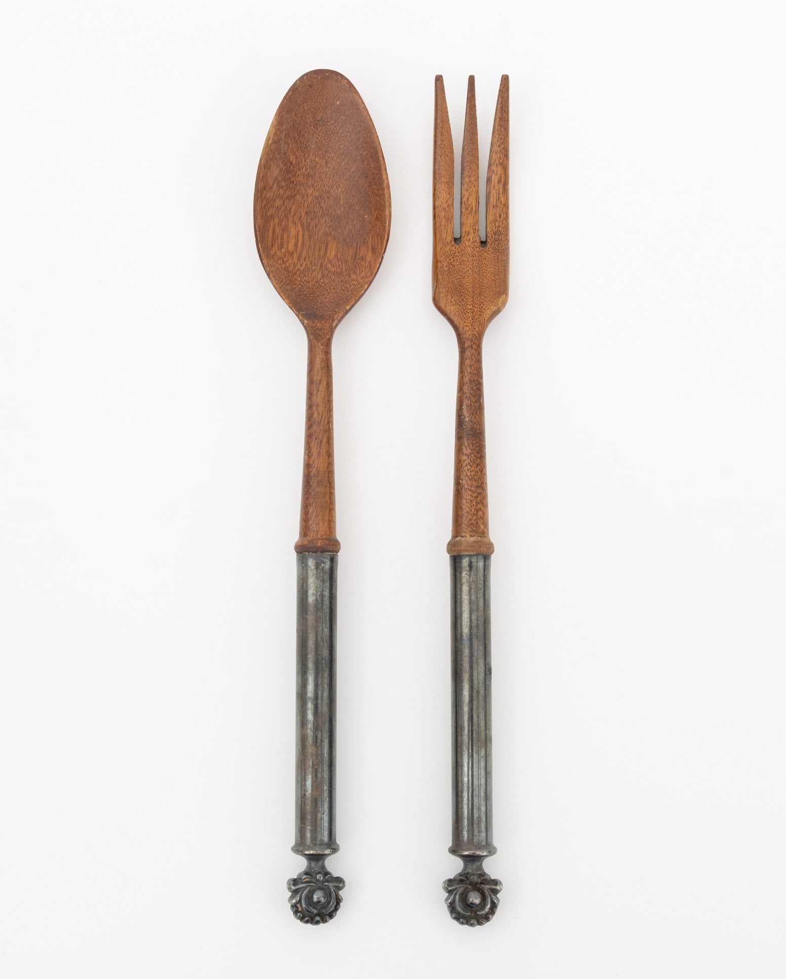 French Silver Serving Flatware Set, 2 Pcs. - 2
