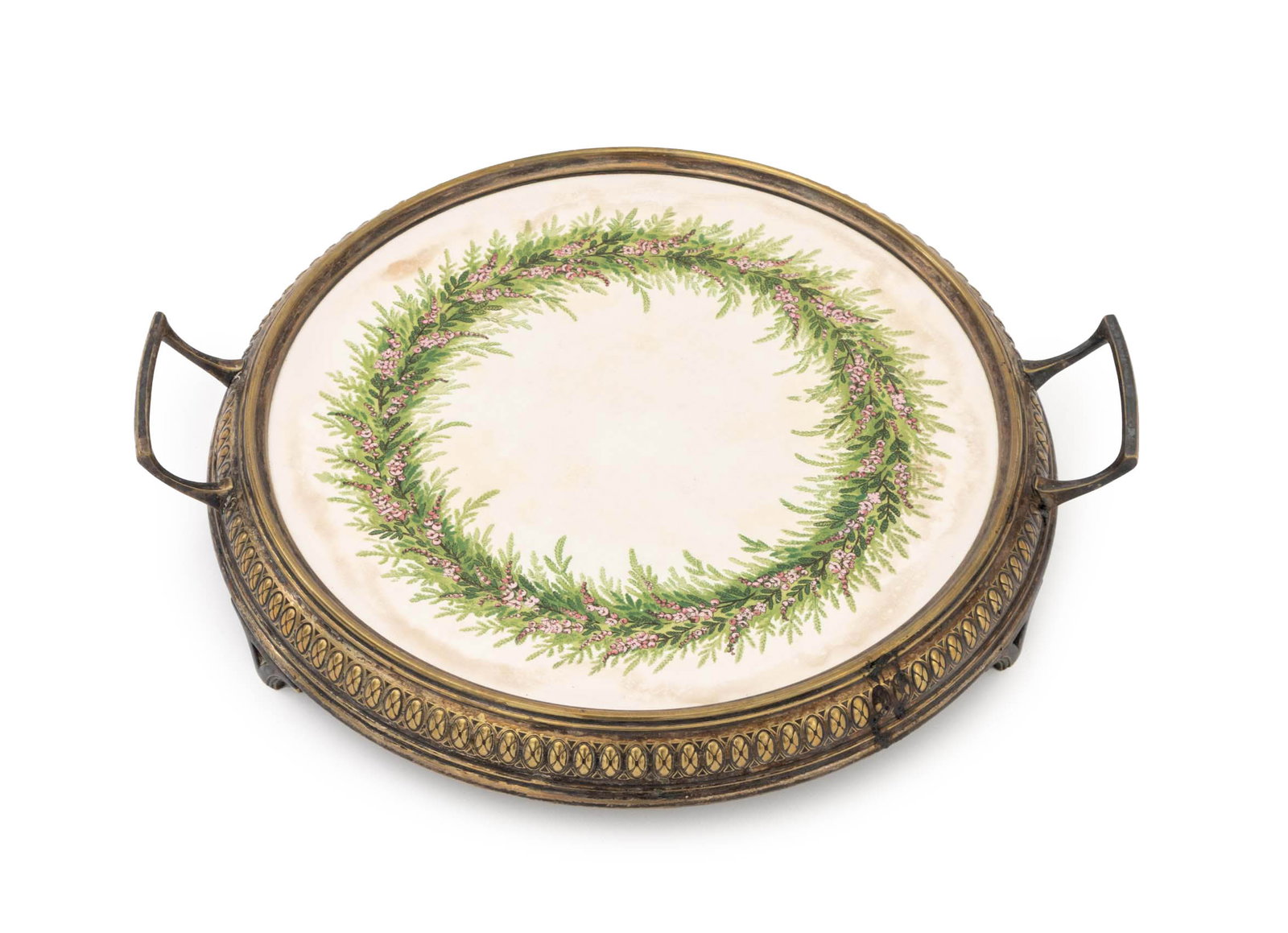 WMF Jugendstil Silver Plate and Ceramic Tray (1 of 9)