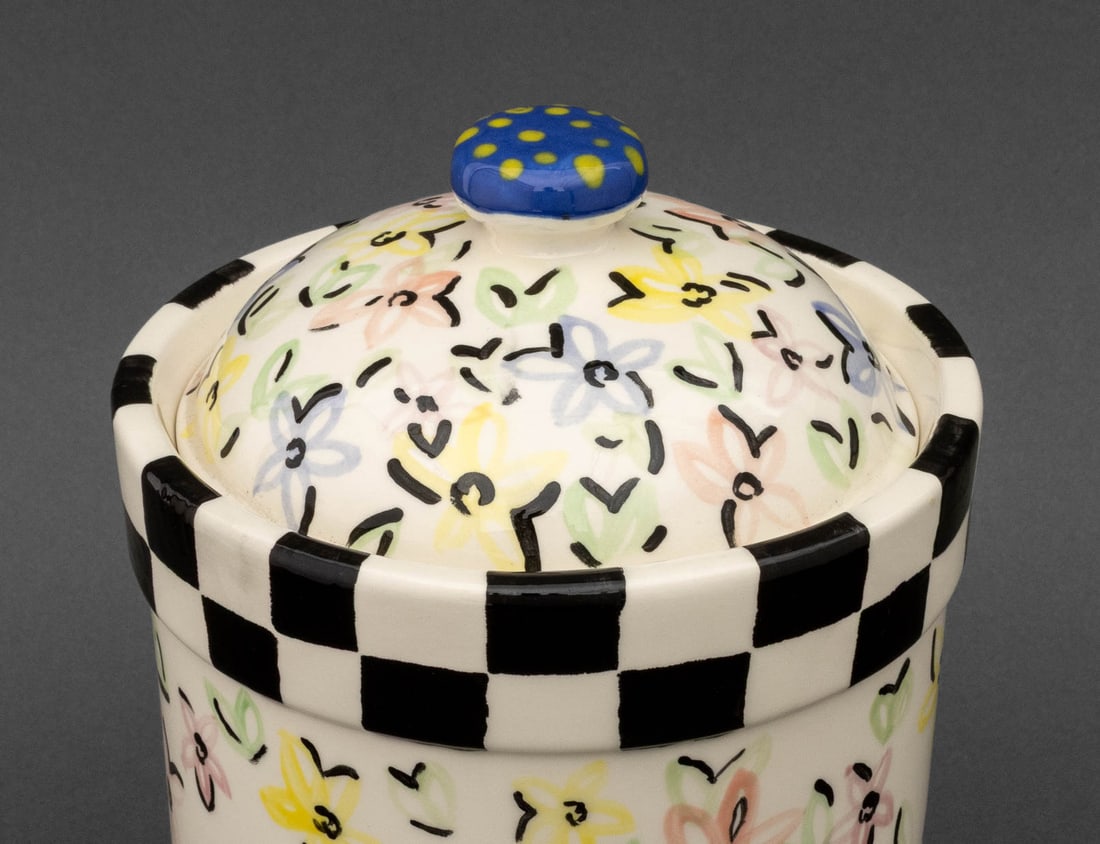 American Postmodern Ceramic Tableware, 5 Pcs. - 9