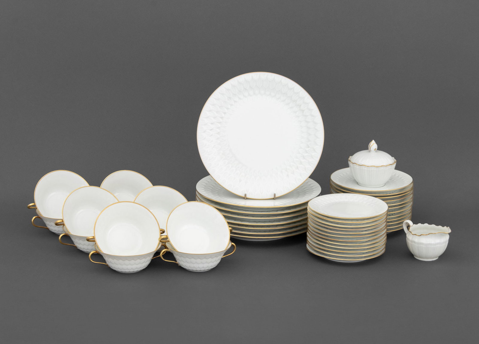 Limoges Porcelain Partial Dinner Service Set, 45 (1 of 13)