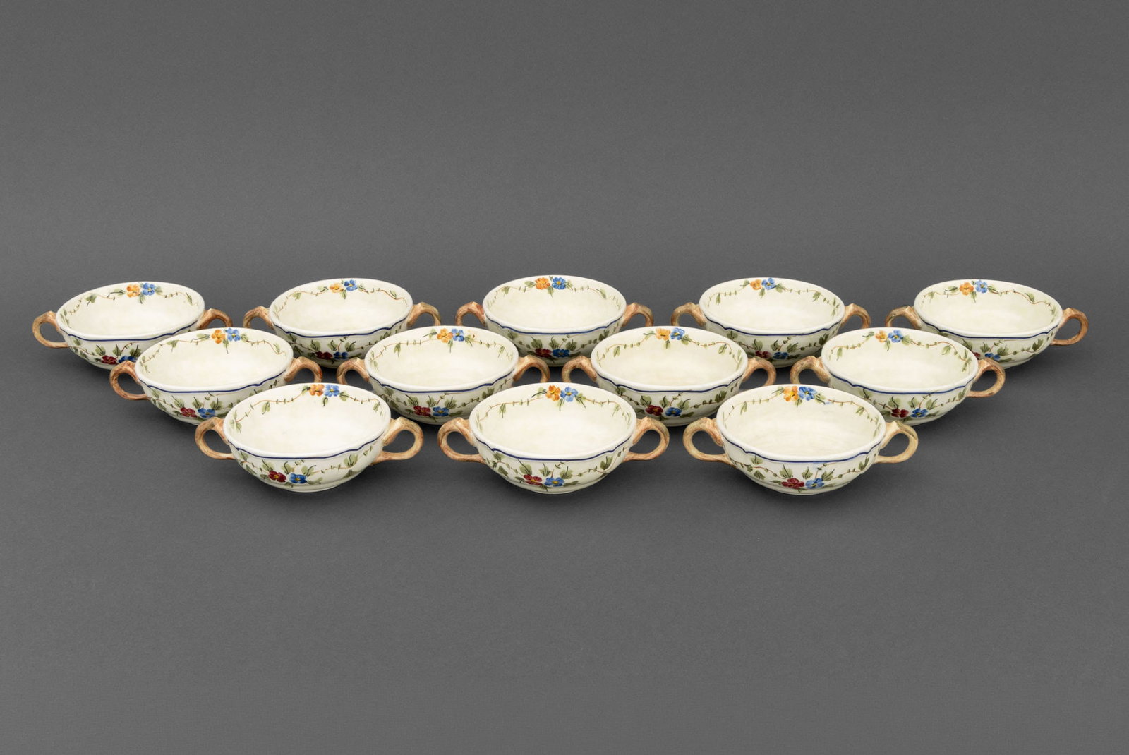 Longchamp "Nemours" Partial Dinner Service, 76 - 8