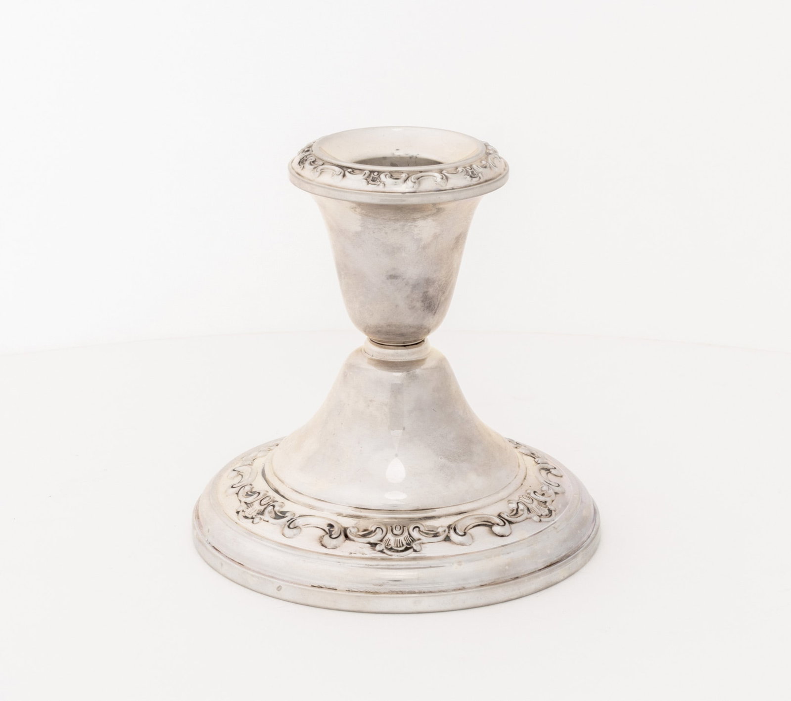 Gorham Sterling Silver Candlesticks, Pair - 3