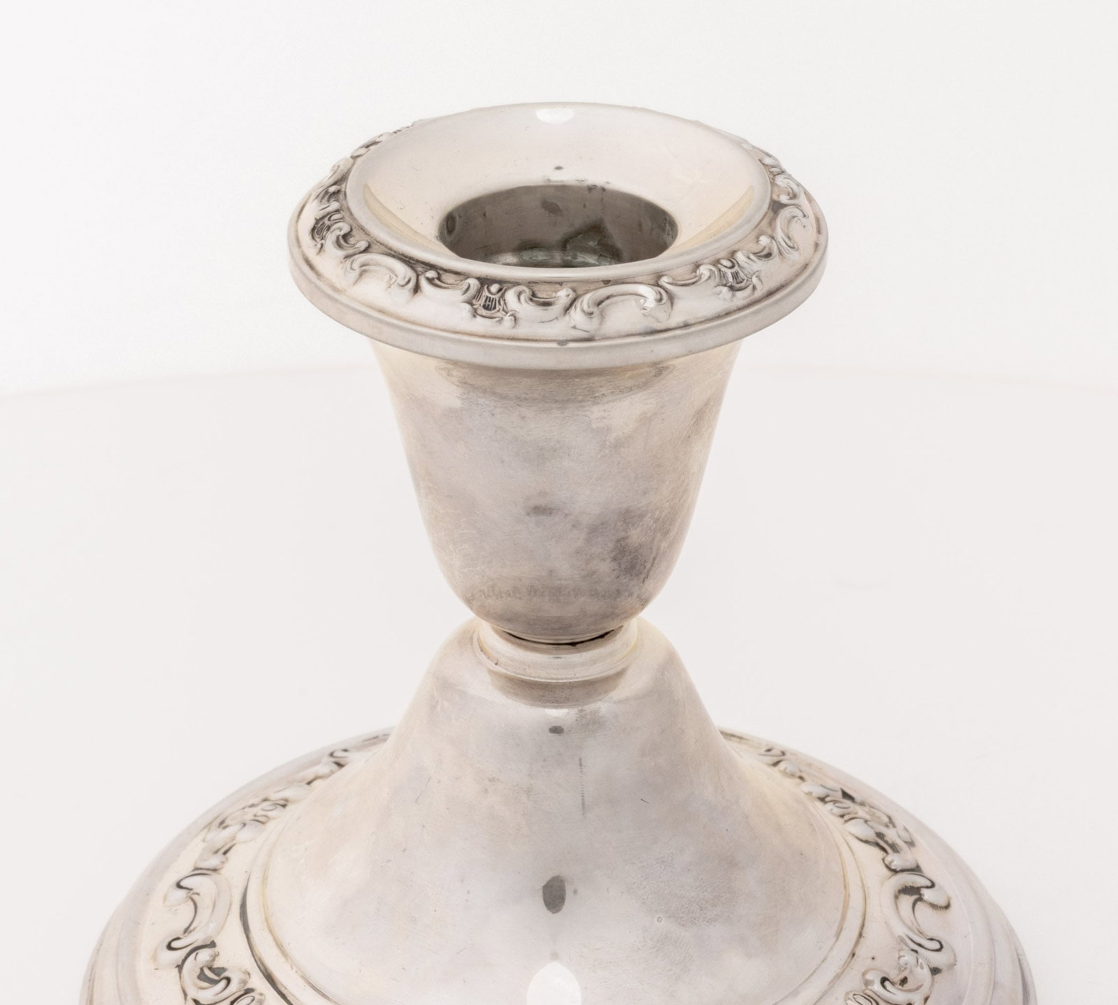 Gorham Sterling Silver Candlesticks, Pair - 4