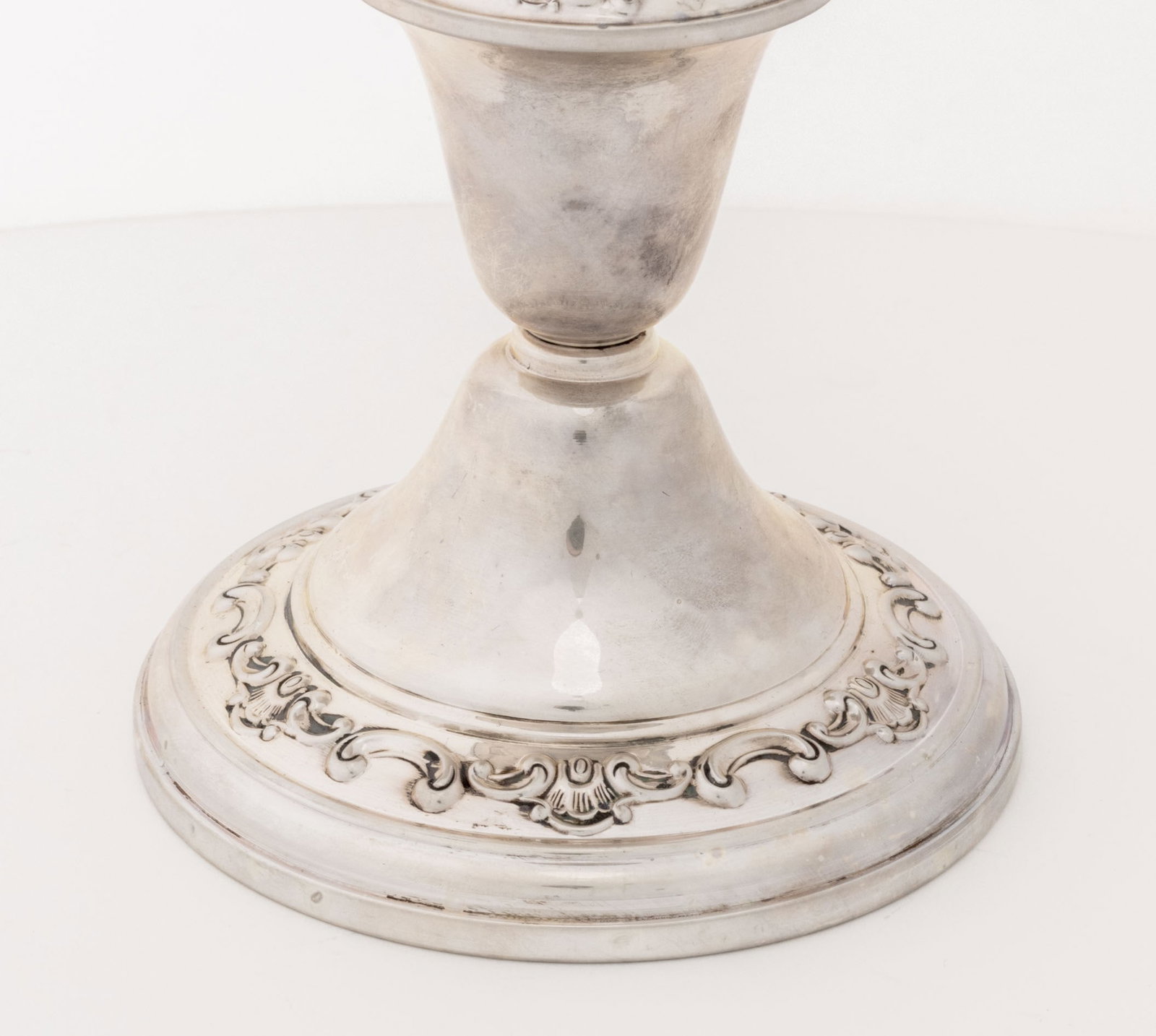 Gorham Sterling Silver Candlesticks, Pair - 5