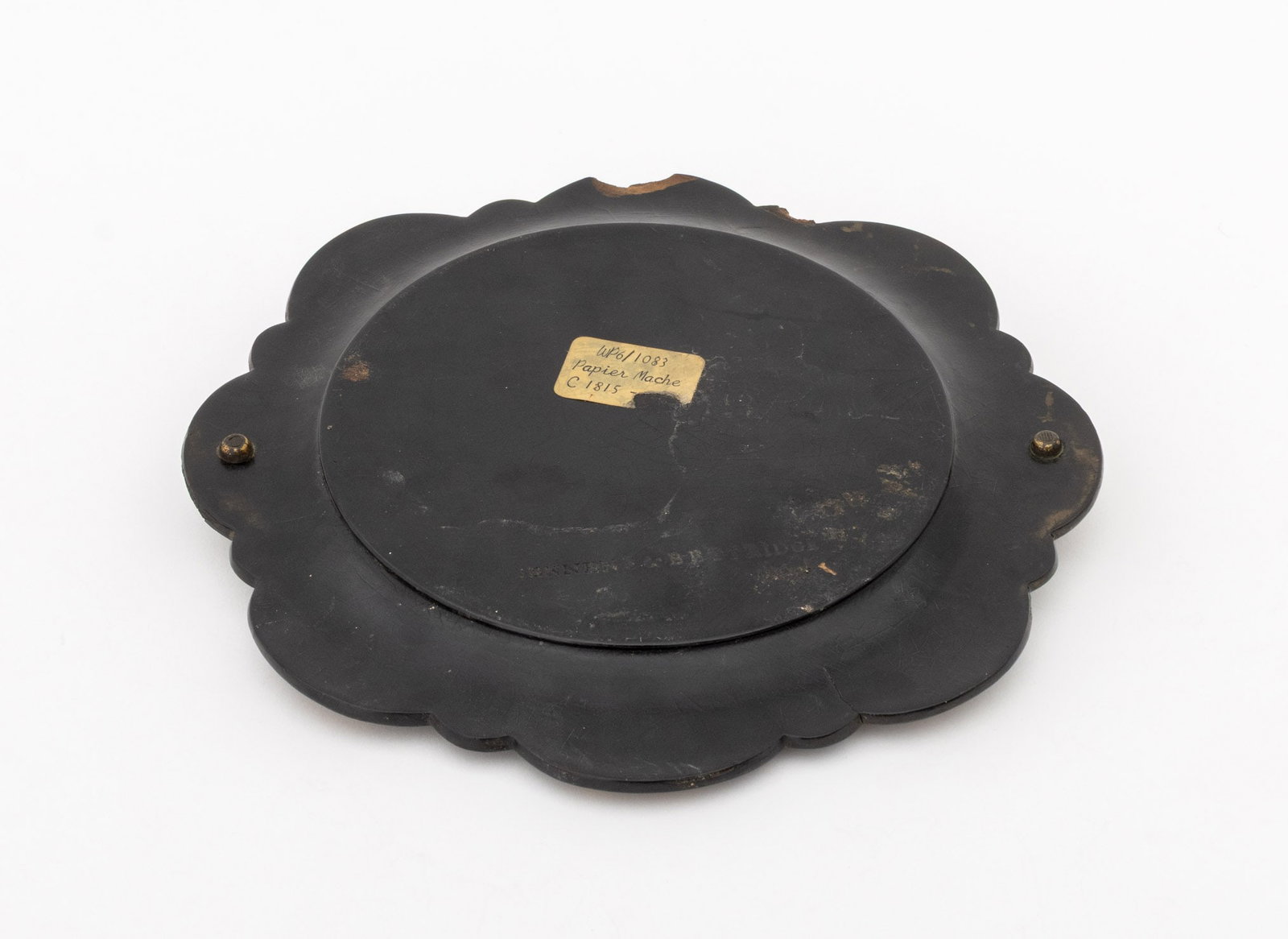 Regency Ormolu Handle Papier Mache Tray, ca. 1815 - 11