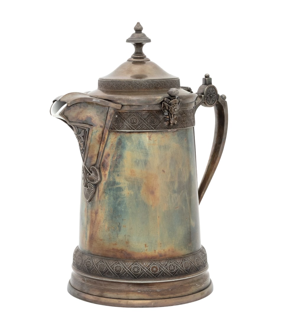 Reed and Barton Silver Plate Cold Water Pitcher (1 of 14)