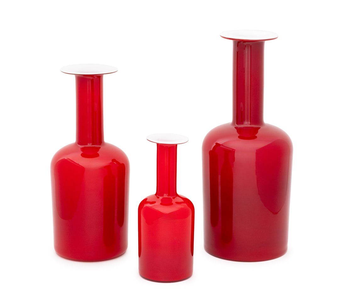 Otto Brauer x Kastrup Holmgaard Gulvvase Vases, 3 (1 of 10)