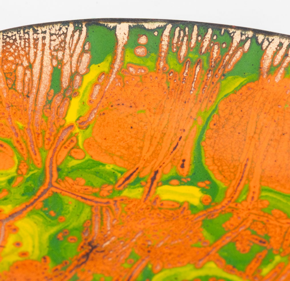 Enameled Copper Tableware, 3 Pcs. - 11