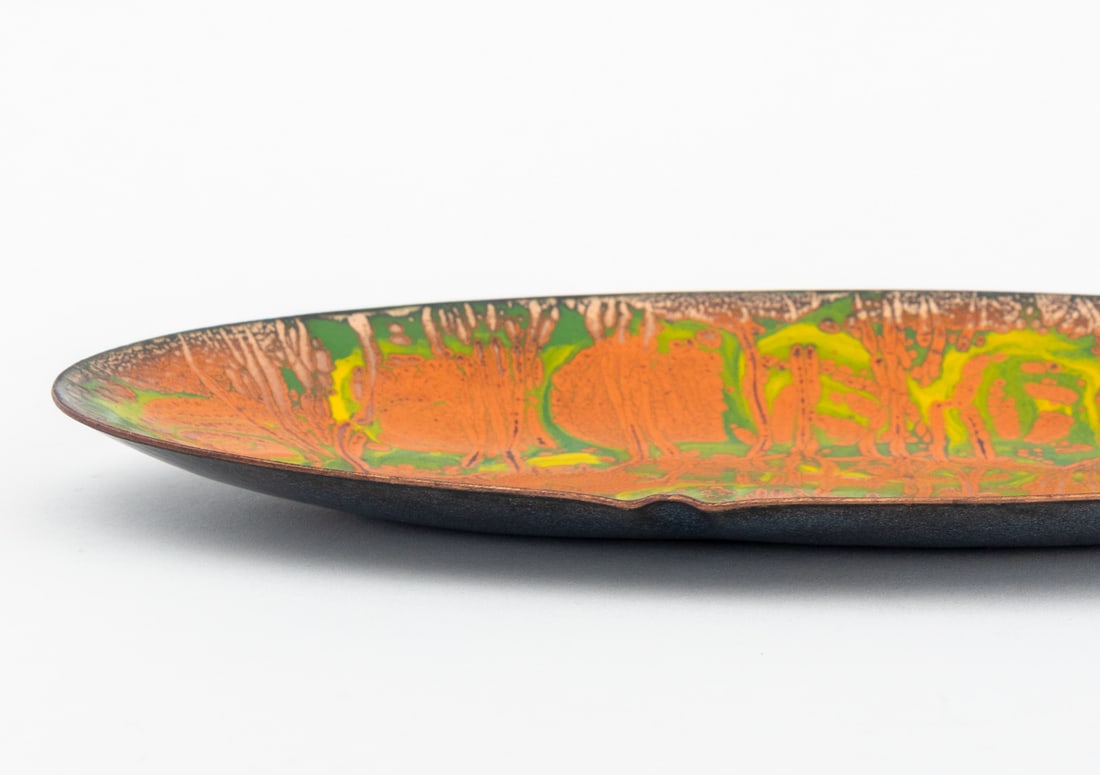 Enameled Copper Tableware, 3 Pcs. - 12