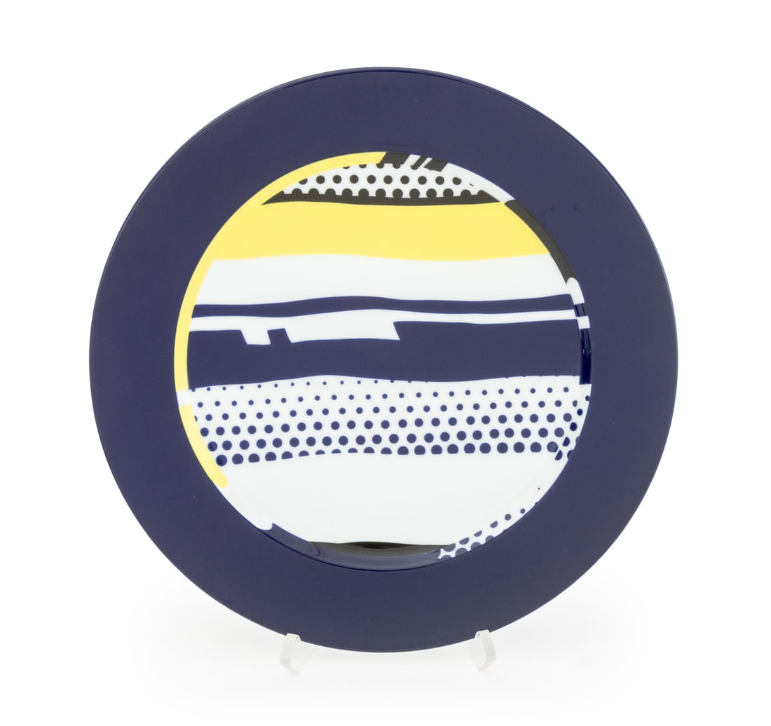 Roy Lichtenstein Rosenthal Porcelain Service Plate (1 of 7)
