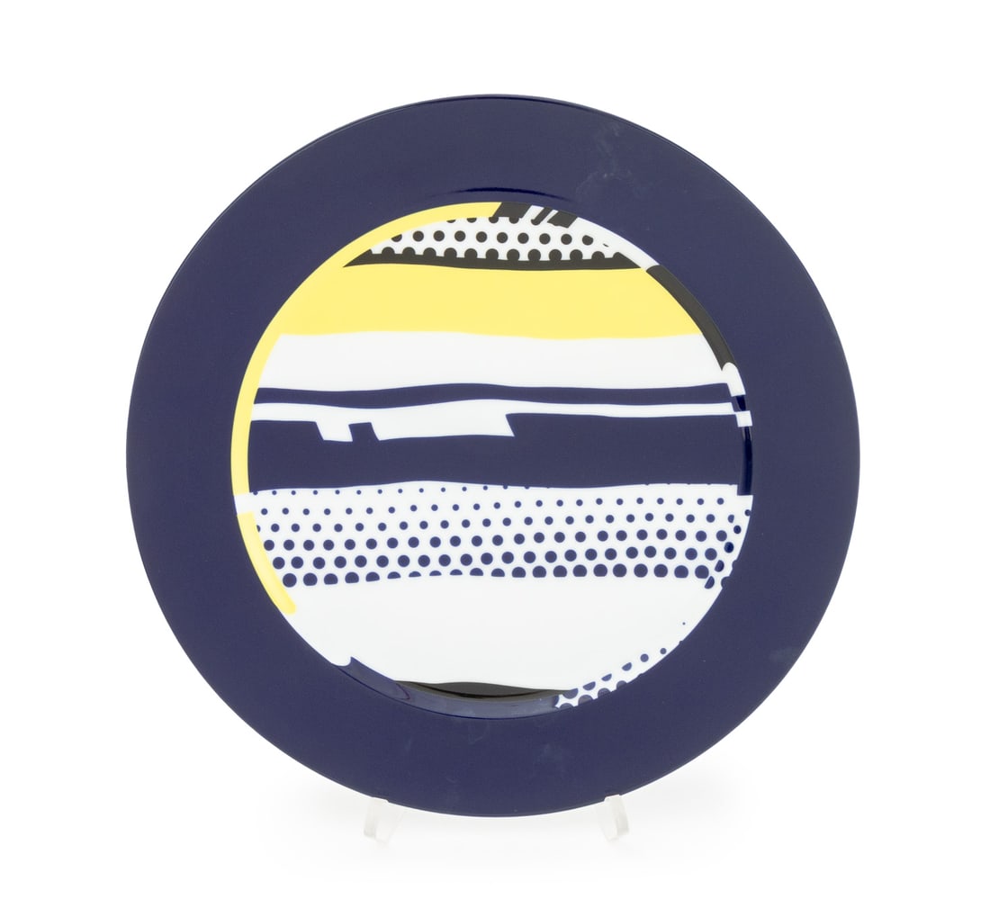 Roy Lichtenstein Rosenthal Porcelain Service Plate (1 of 7)