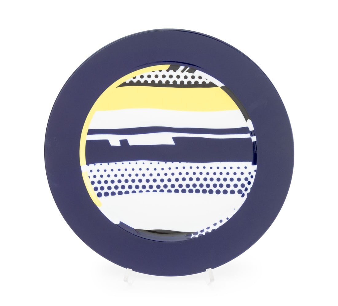 Roy Lichtenstein Rosenthal Porcelain Service Plate (1 of 7)