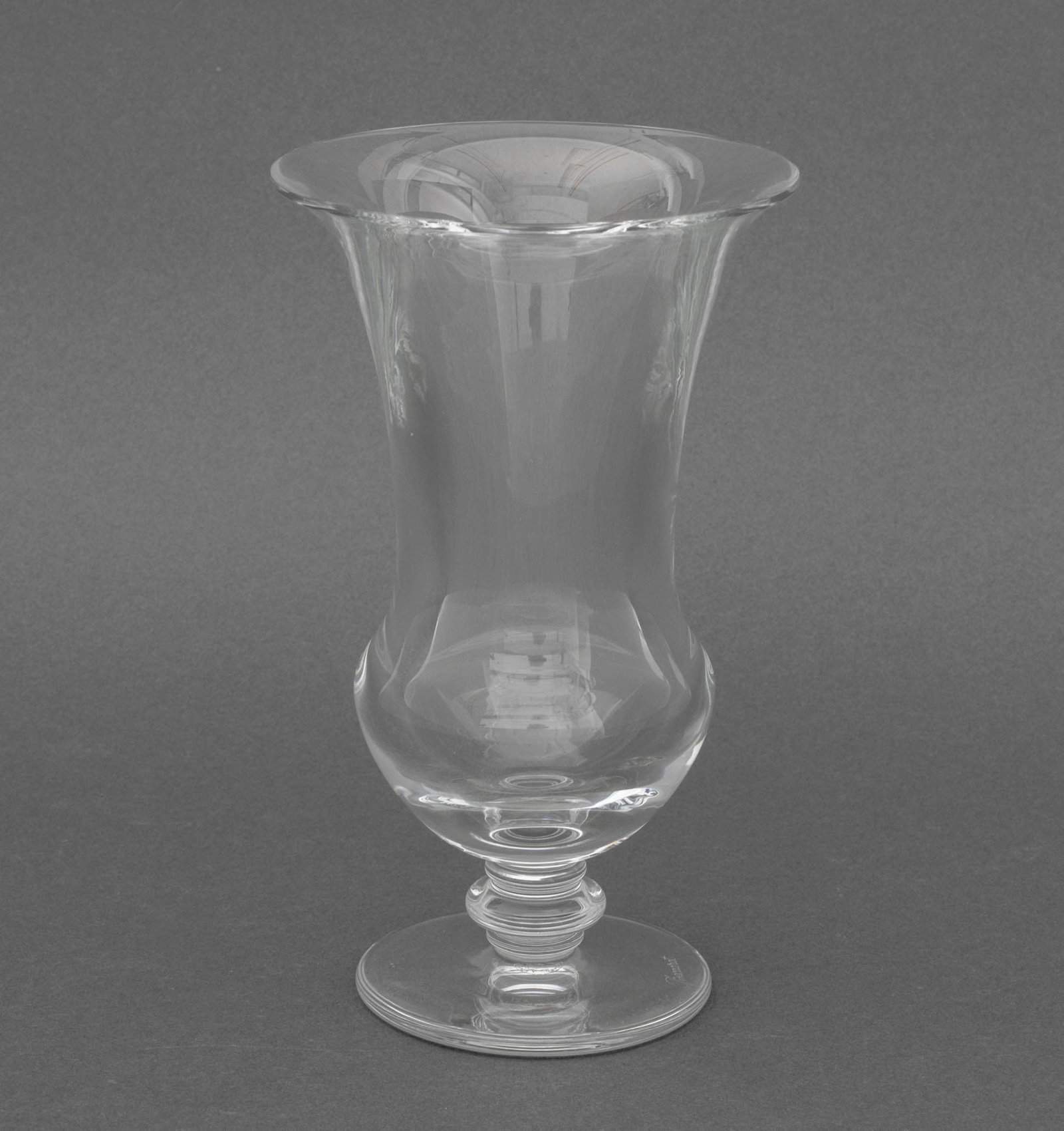 Baccarat Crystal "Angelique" Footed Vase (1 of 7)