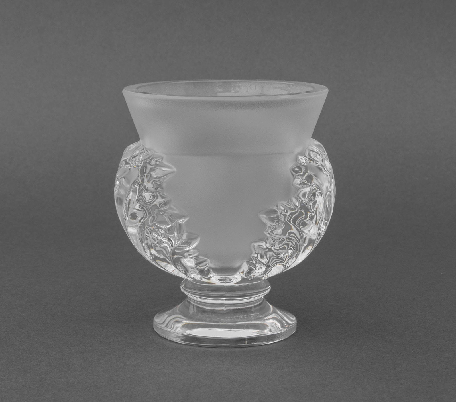 Lalique Crystal "Saint Cloud" Vase (1 of 9)