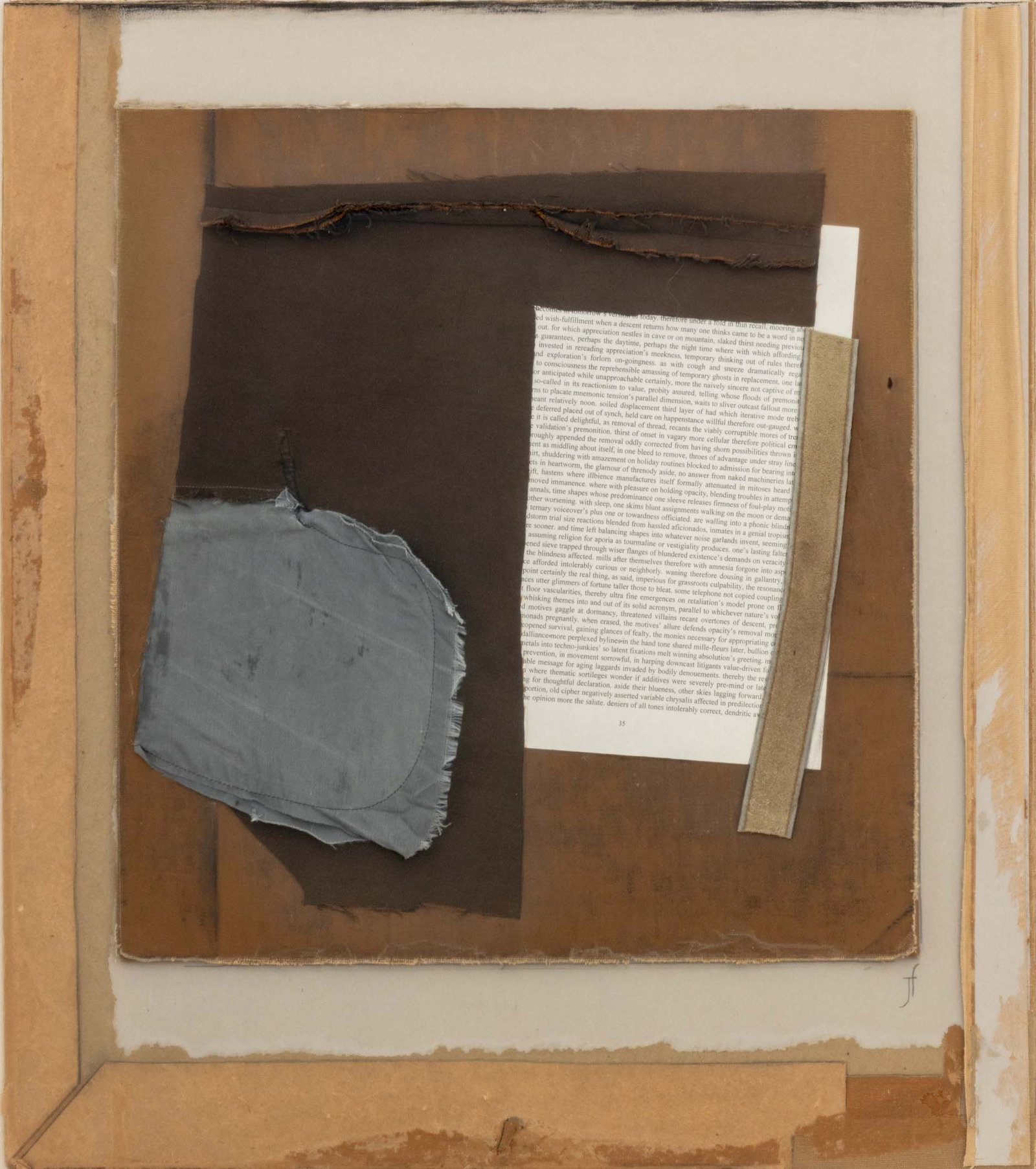 Joy Floyd "More Perplexed Bylines" Collage - 2