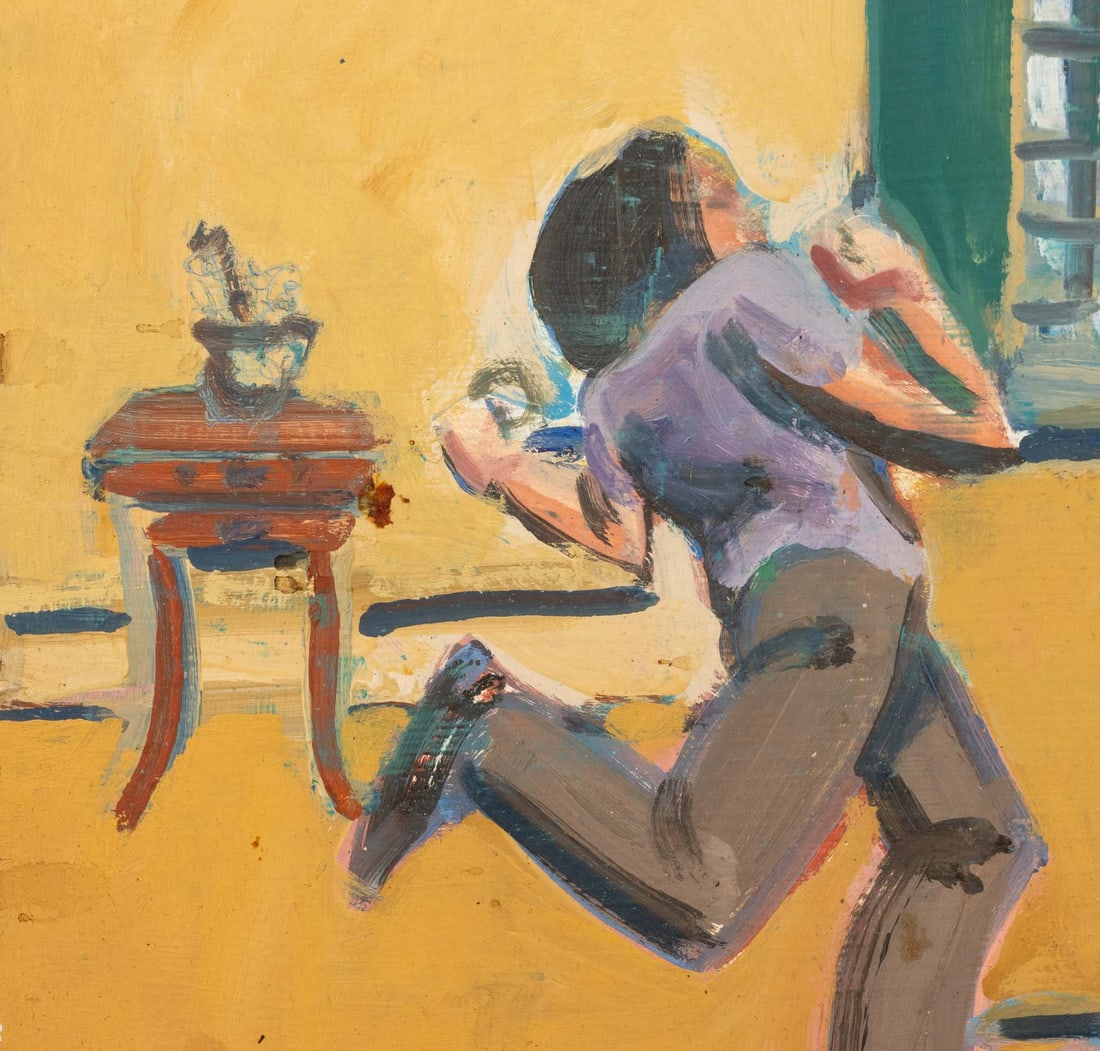 Daniel W. Freeman "Study for Upstart Antics", 1974 - 3