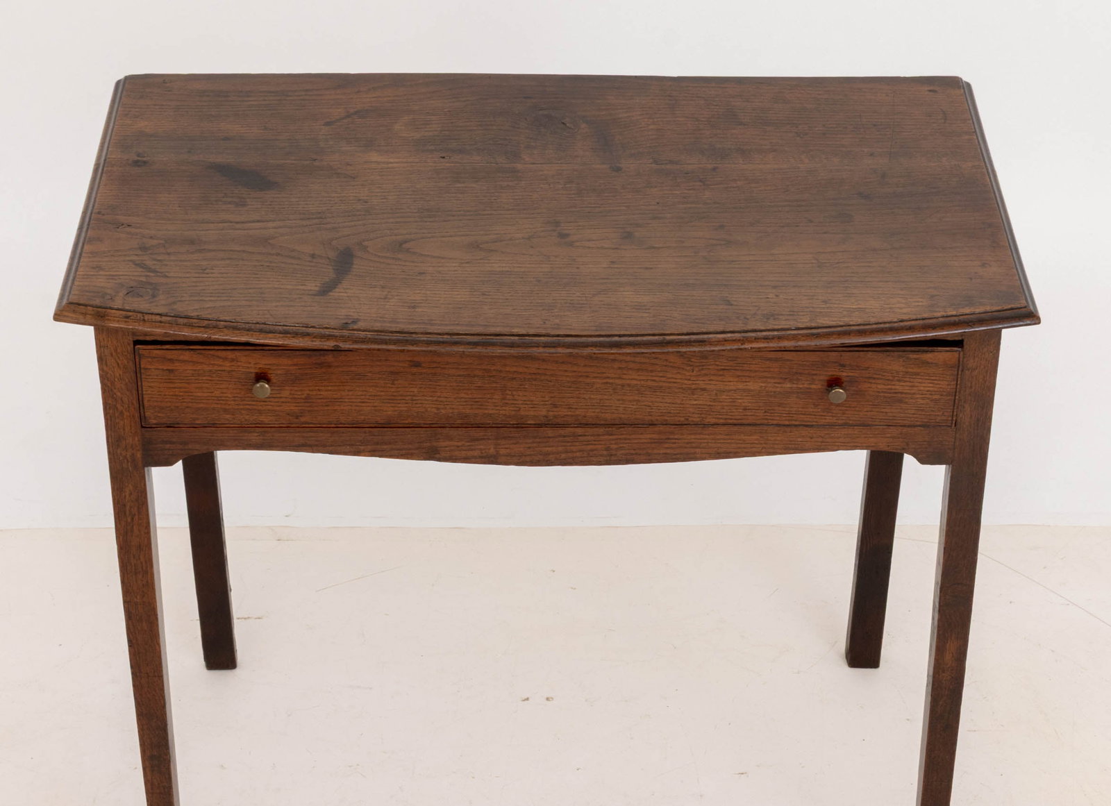 French Provincial Oak Side Table - 4