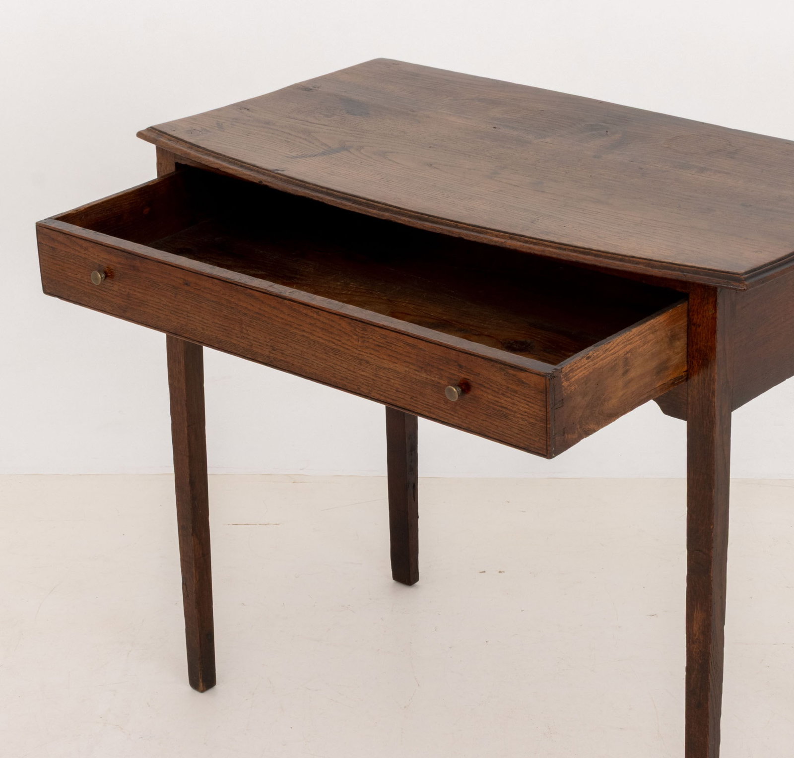 French Provincial Oak Side Table - 5