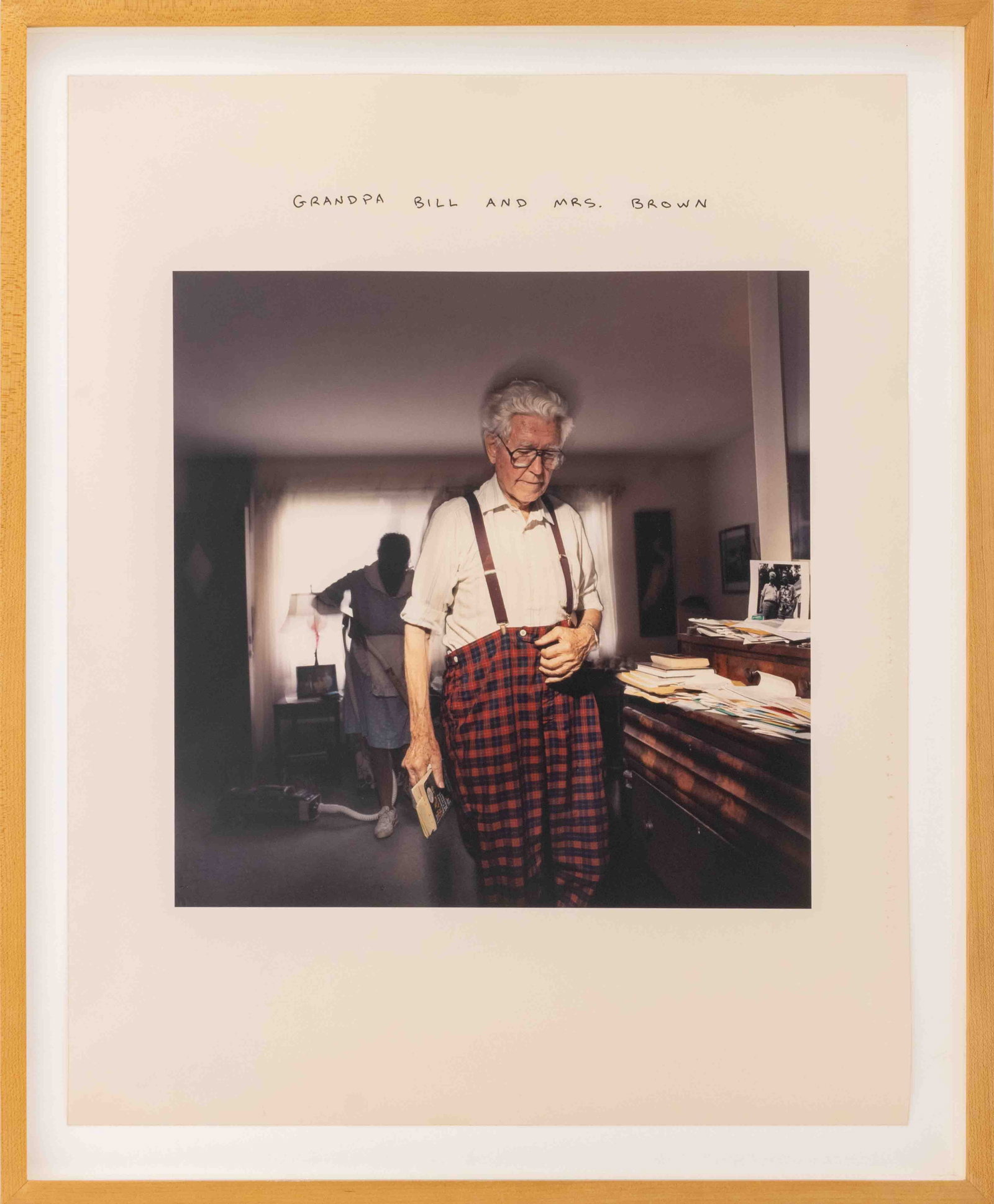Chris Verene "Grandpa Bill and Mrs. Brown" C-Print (1 of 7)