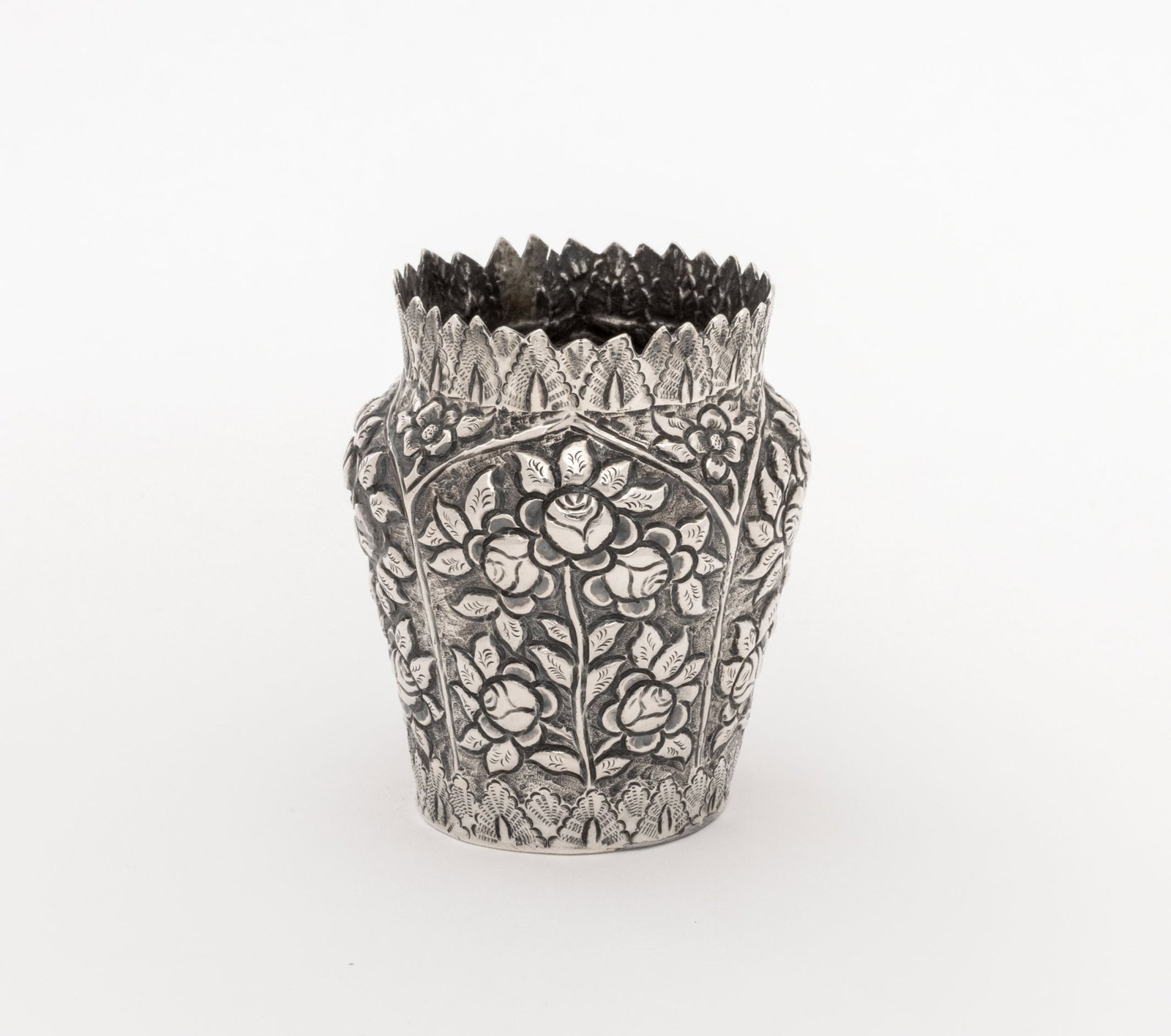 Middle Eastern Silver Tableware, 5 Pcs. - 2