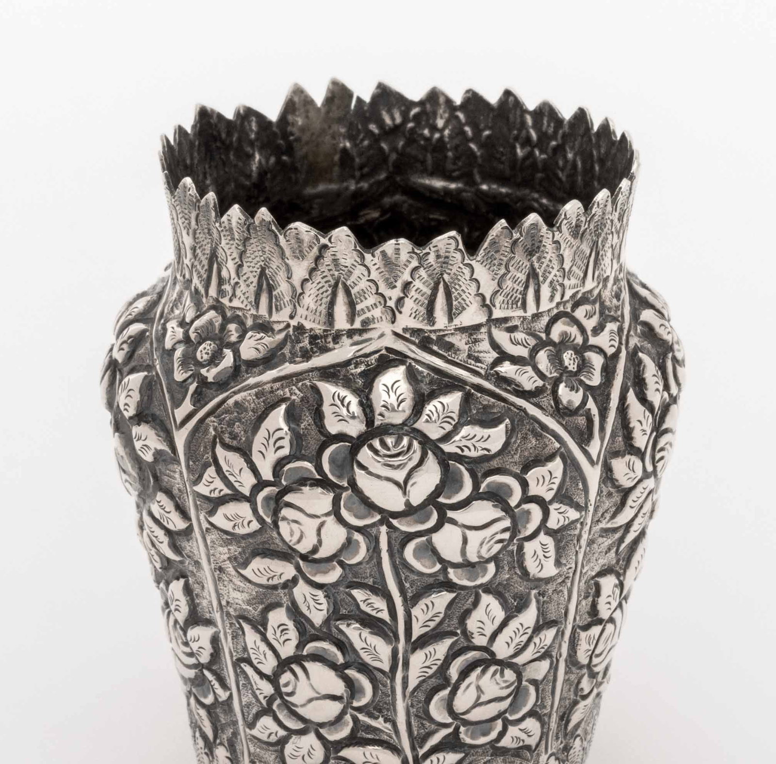 Middle Eastern Silver Tableware, 5 Pcs. - 3