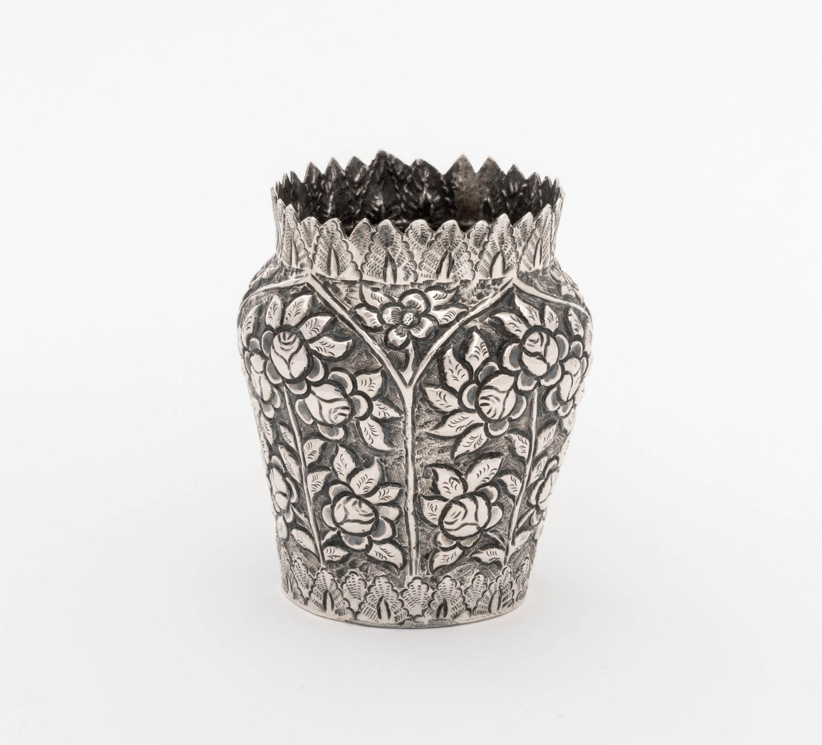 Middle Eastern Silver Tableware, 5 Pcs. - 4