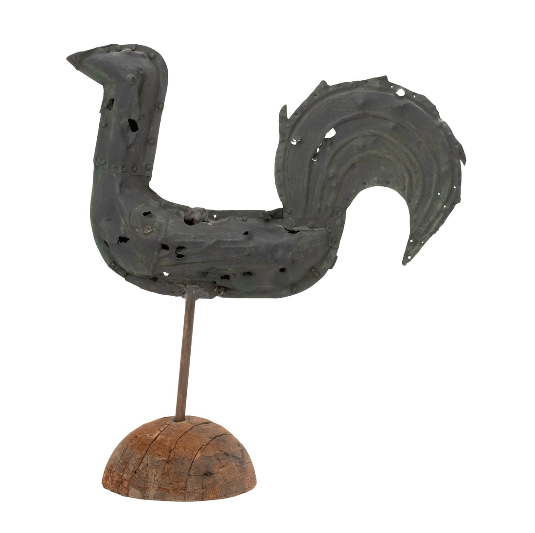 American Primitive Rooster Form Weathervane (1 of 9)