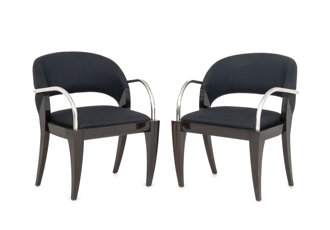 Mitchell Pickard x Brueton "Willow" Armchairs, Pr. (1 of 6)