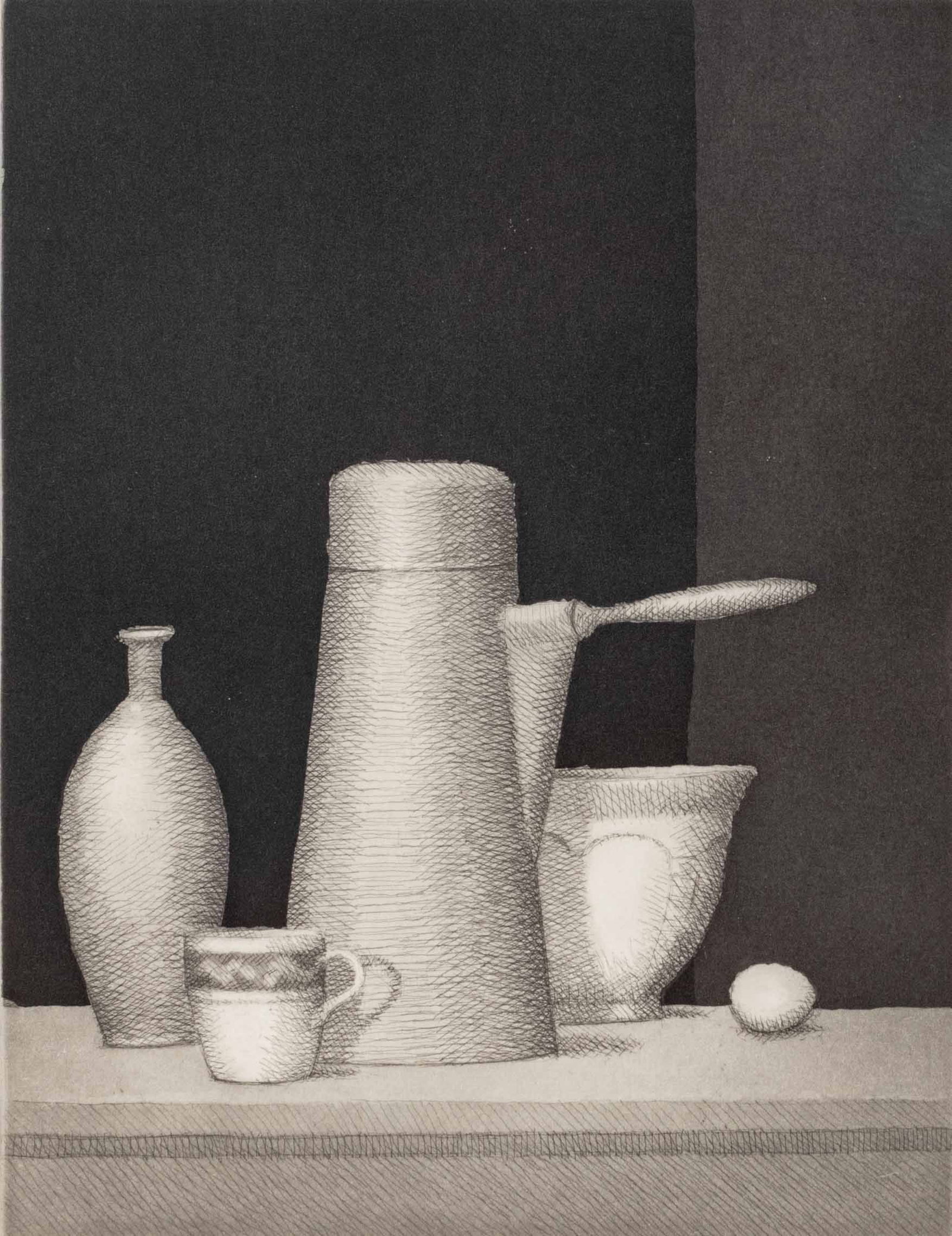 William H. Bailey "Borgo" Etching, 2005 - 2
