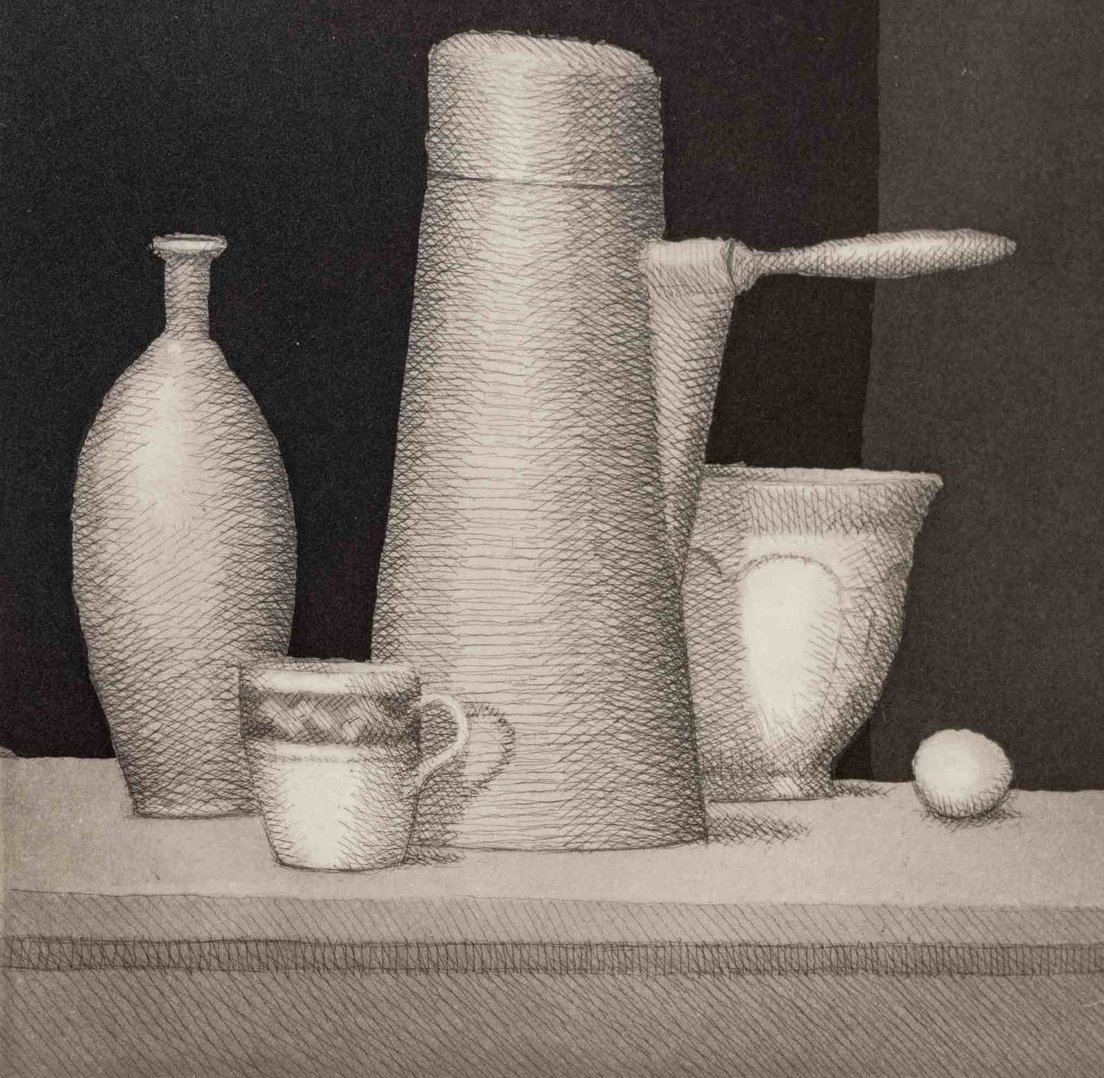 William H. Bailey "Borgo" Etching, 2005 - 3