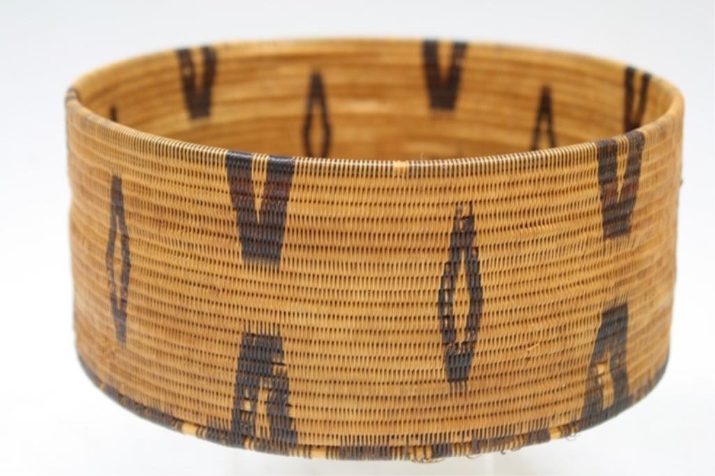 Native American Sweet Grass Basket