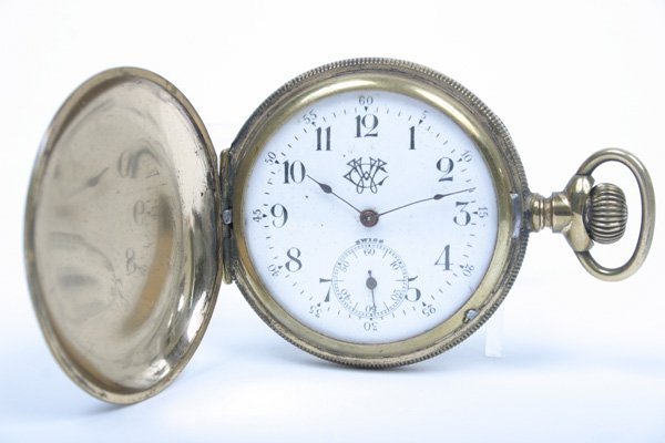 Swiss Pocketwatch Late 19th C Art Nouveau 