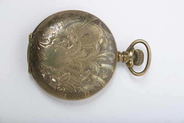 Swiss Pocketwatch Late 19th C Art Nouveau  - 3