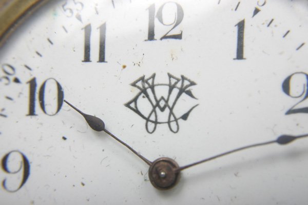 Swiss Pocketwatch Late 19th C Art Nouveau  - 8
