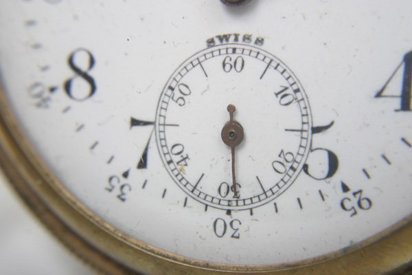 Swiss Pocketwatch Late 19th C Art Nouveau  - 9