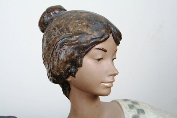 Extremely Large & Rare Female Lladro Figure Very - 5