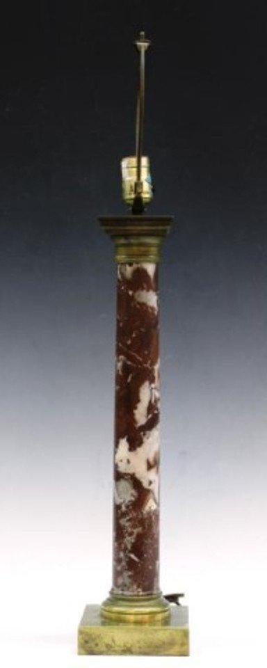Columnar Marble Lamp (1 of 3)