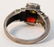 Sterling Silver, Marcasite, & Paste Ring - 2