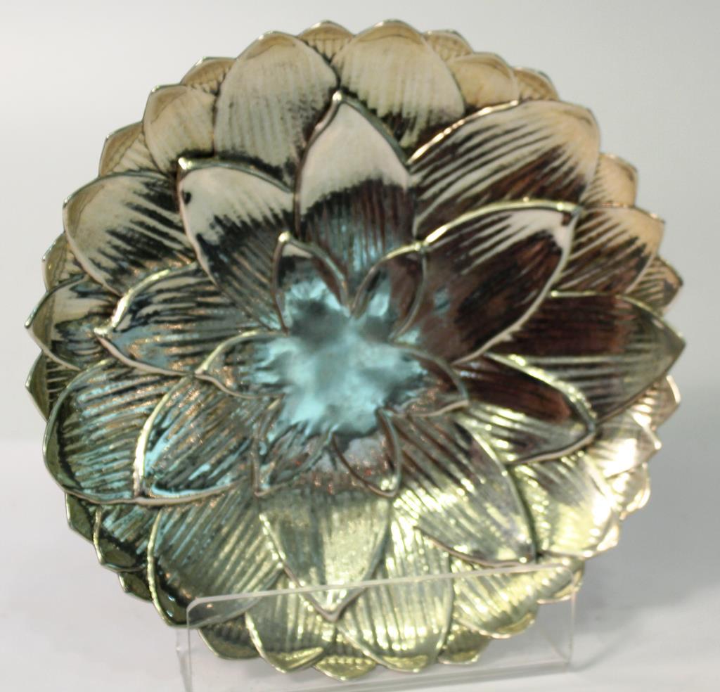 Tiffany & Co. Sterling Silver Water Lily Dish (1 of 4)