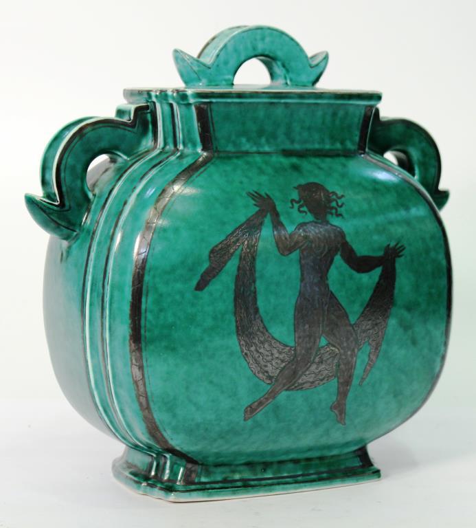 Gustavsberg "Argenta" Lidded Stoneware Container (1 of 4)