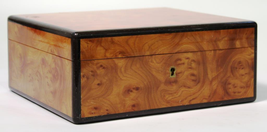 Dunhill Burlwood Jewelry Case (1 of 4)