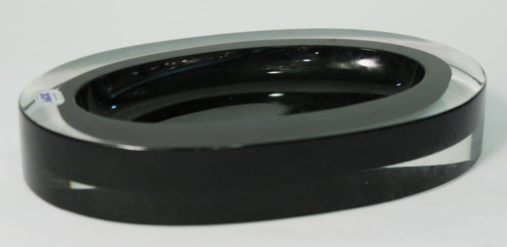 Vintage Italian ACC Lead Crystal Oval Dish (1 of 4)