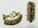 Pair of Vintage 14K Gold & Topaz Earrings
