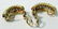 Pair of Vintage 14K Gold & Topaz Earrings - 3