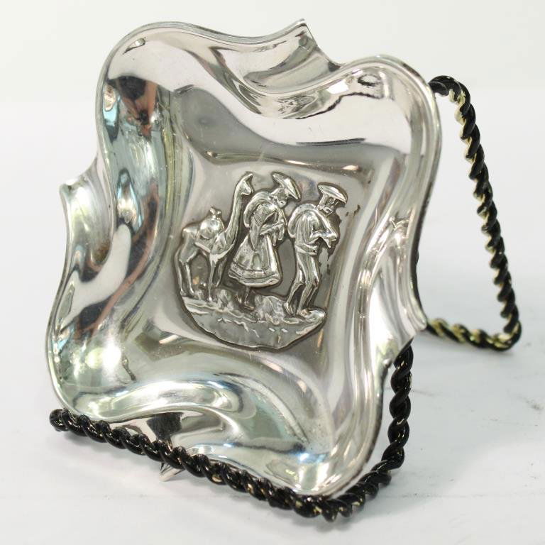 Vintage Peruvian Sterling Silver Ashtray (1 of 3)