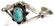 Navajo Silver & Turquoise Cuff Bracelet