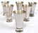 Set of 6 Sterling Shot Glasses