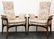 Pair of Mid-Century Modern Upholstered Chairs