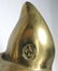 Pair of Gilt Brass Fox Head Door Stops - 4